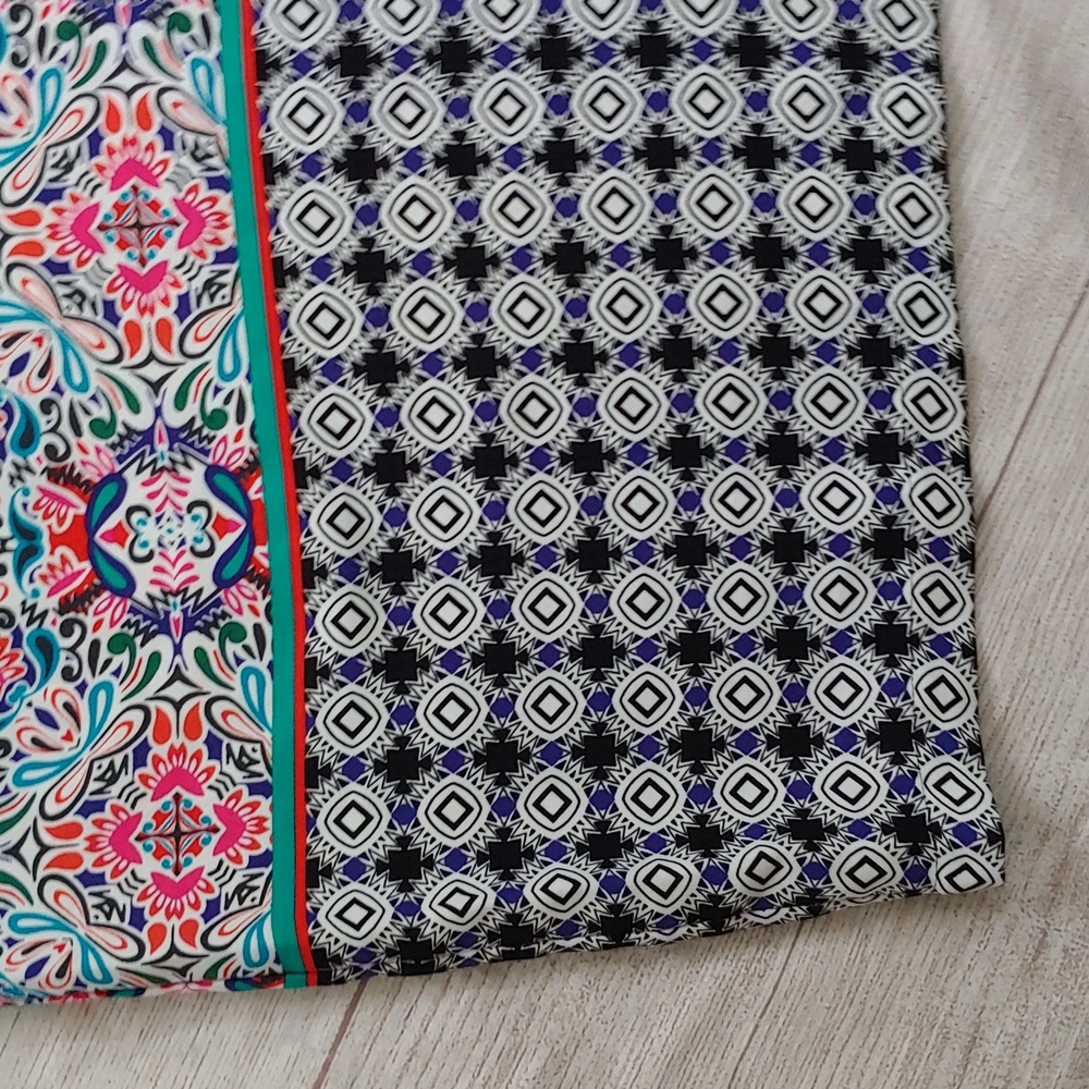 Cynthia Rowley Multicolor Patterned Shift Dress - image 4